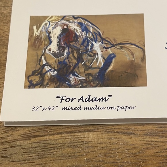 Small Artist Print of Original Oil Painting -
“For Adam” by Artist Hanna… - Picture 4 of 7